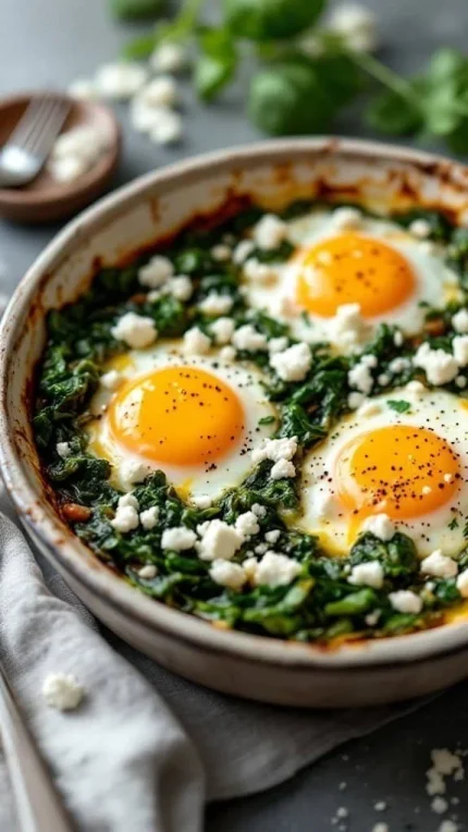 Spinach Omelette